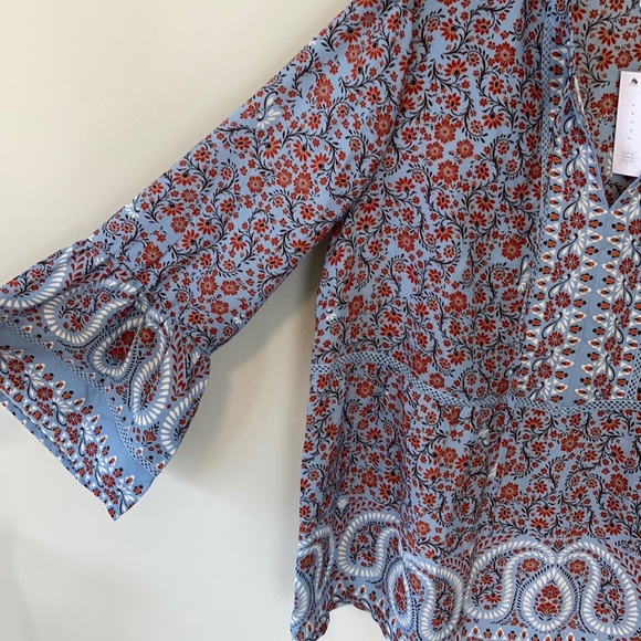 Fever floral/paisley blouse - Picture 3 of 5